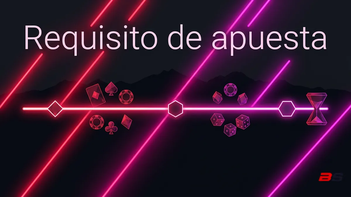 Requisito de apuesta (rollover) para retirar el bono de bienvenida de Betsala Chile