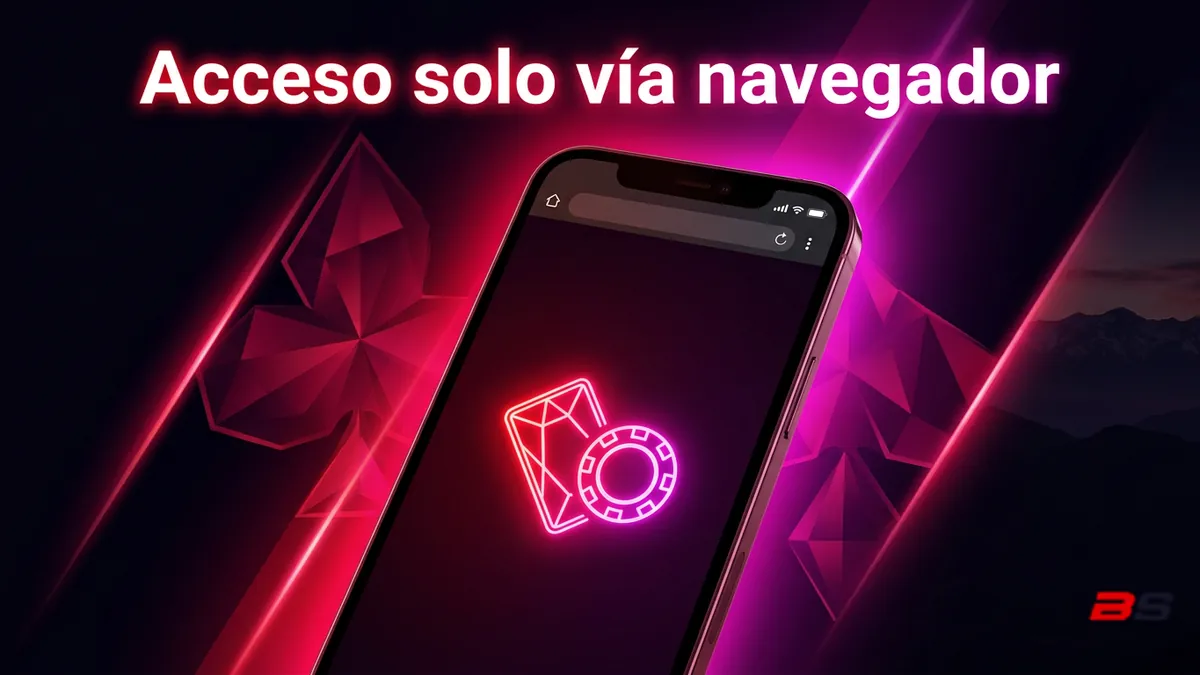 Cómo iniciar sesión en Betsala Chile desde el navegador del celular, sin aplicación nativa