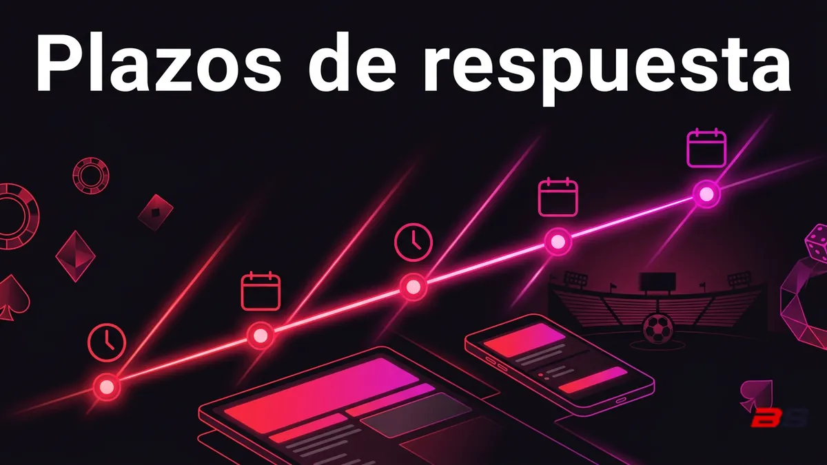 Plazos oficiales de respuesta de Betsala Chile ante un reclamo: acuse y resolución